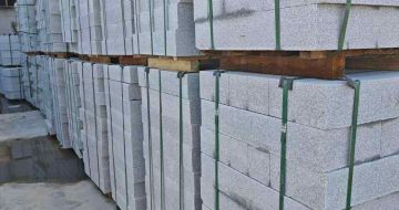 无锡芝麻白路牙石，路侧石