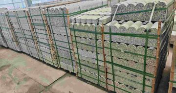 无锡芝麻白芙蓉白花边石