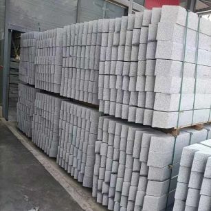 无锡芝麻白树围石 树池