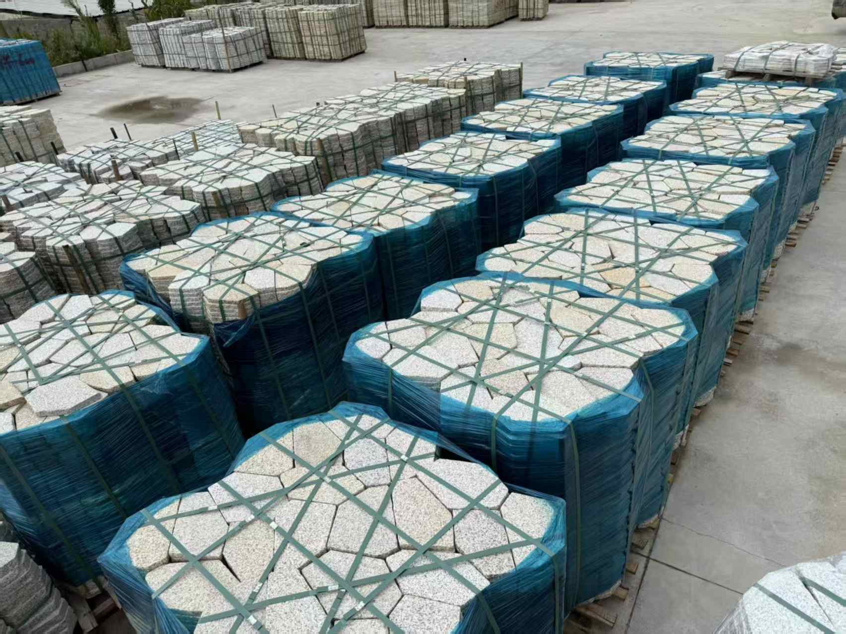 无锡黄金麻冰裂纹 碎拼