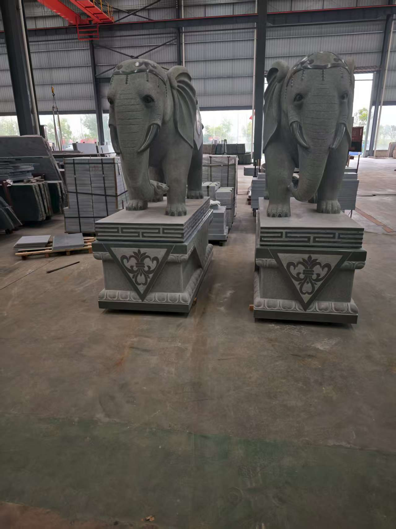 无锡芝麻灰花岗岩对象 芝麻白芝麻灰大象