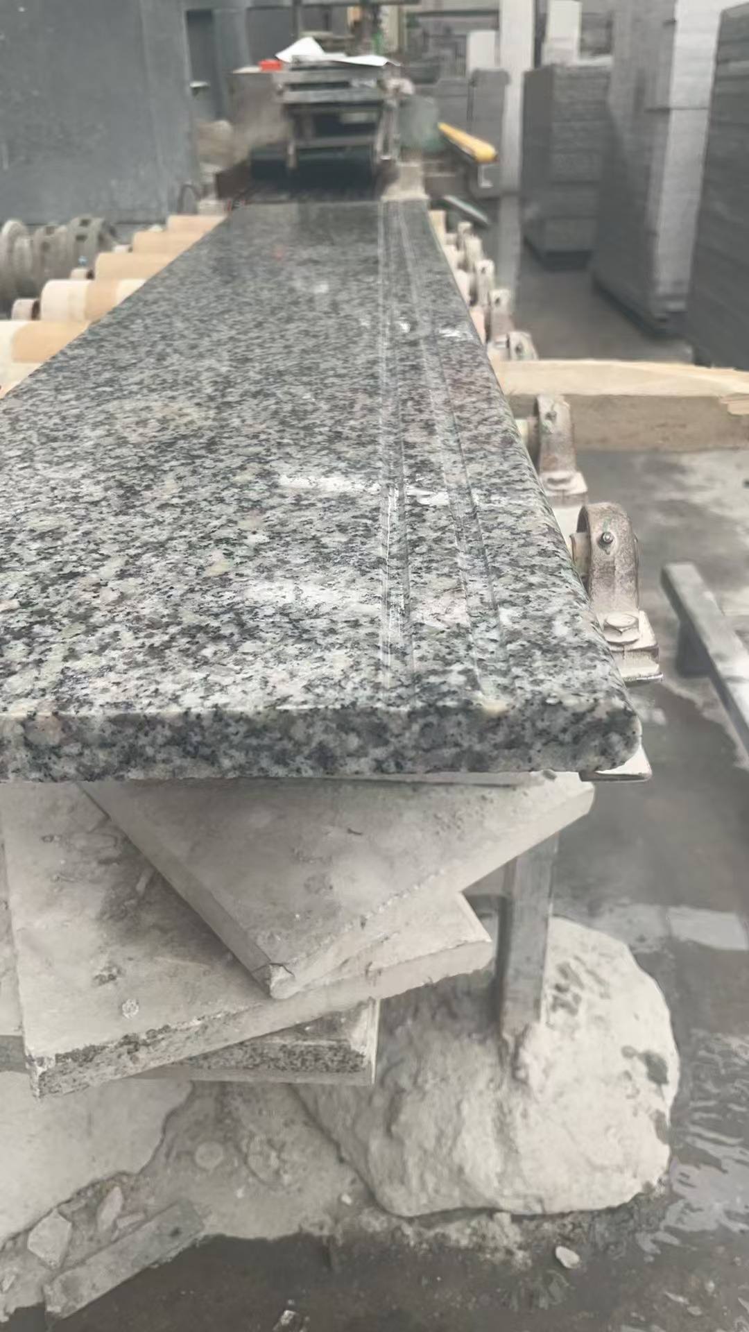 无锡芝麻白楼梯踏步 芙蓉白